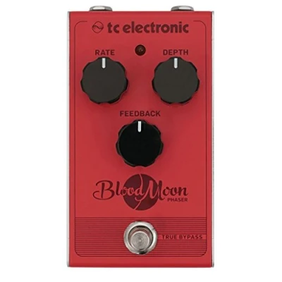 Image de TC Electronic BLOOD MOON Phaser Pédale Style Vintage avec Filtre 4 étages et Circuit 100 % Analogique
