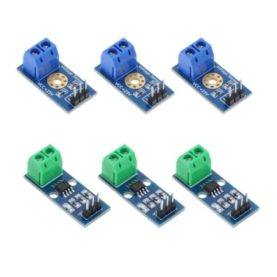 Image de VGOL 3 Ensembles 30A ACS712 Module de Capteur Courant DC0 25V Tension Kit Mesure pour Projet Conception Électronique Bricolage
