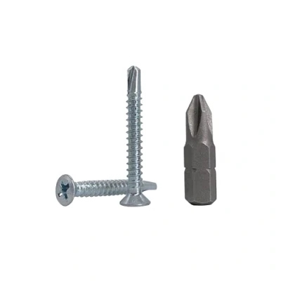 Image de Lot de 300 vis en acier zingué DIN 7504 P 3,9 x 32 mm, à tôle auto foreuse, tête fraisée cruciforme, autotaraudeuse (300, mm)