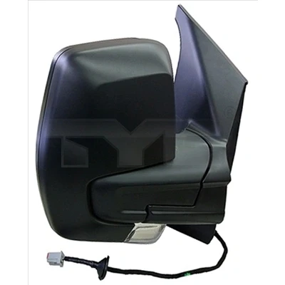 Image de Rétroviseur extérieur Tyc 310 0200 gauche pour réglage manuel des rétroviseurs, convexe FORD: Transit Custom V362 Van, Minibus