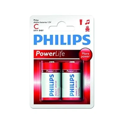 Image de Philips Power Alkaline LR14 Baby C 2 stuks Piles