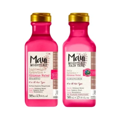 Image de Maui Moisture Lightweight Hydration + Hibiscus Water Shampoo Shampoing, Taille: 385 ml,