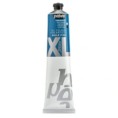 Image de Pébéo Huile Fine XL 200 ml Peinture à l’Huile Turquoise Vif Bleu