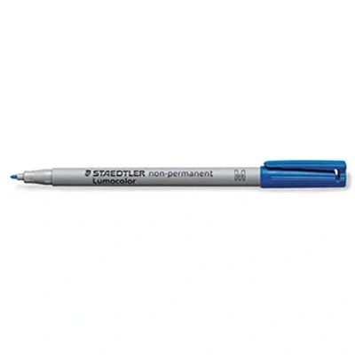 Image de Staedtler Lumocolor 315 Feutre Non Permanent Pointe Moyenne 1 Mm Bleu Lot de 10
