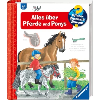Image de Alles über Pferde und Ponys Livre d’occasion Correct