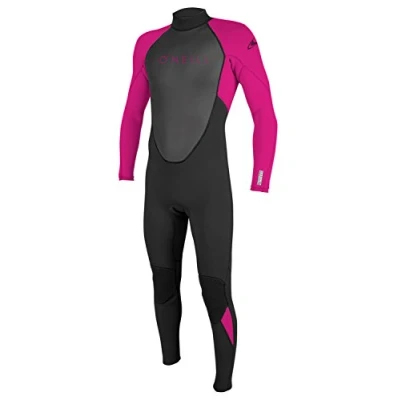 Image de O&#039;Neill Wetsuits Reactor II Back Zip Full Combinaison de plongée Fille, Baie, 10 Ans