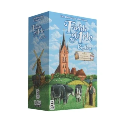 Image de Cranio Creations Fields of Arle Big Box, Le Jeu Autobiographique par Uwe Rosenberg pour La Première Fois Complet D&#039;expansion, Edition en Langue Italienne