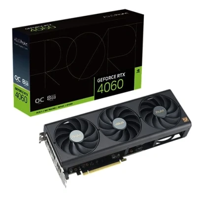 Image de ASUS ProArt RTX4060 O8G NVIDIA GeForce RTX 4060 8 Go GDDR6 Neuf