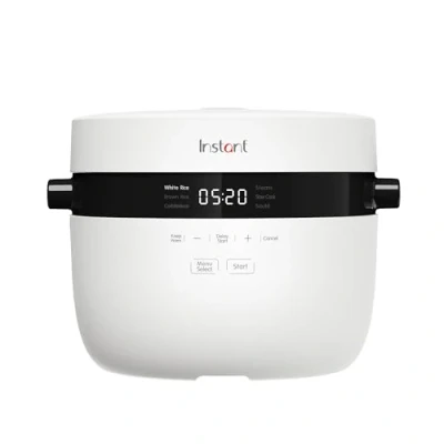 Image de Instant cuiseur de riz et vapeur à numérique multifonction, sauteuse Pot amovible allant au lave vaisselle (12 tasses / 2.8L) Jusqu&#039;à 20 portions