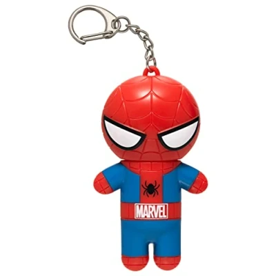 Image de Lip Smacker Marvel Collection, Baume à Lèvres Aromatisé Spiderman pour Enfants avec Porte Clés, Hydratant et Rafraîchissant, Blister Unique