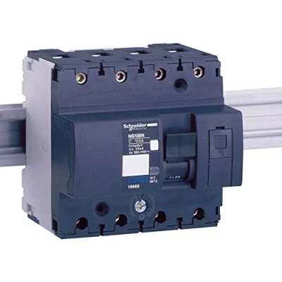 Image de Schneider Electric Acti9 NG125N Disjoncteur modulaire 4P 63A Courbe C 25kA 18656