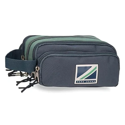 Image de Pepe Jeans Tom Trousse Bleu 22x10x9 cms Polyester