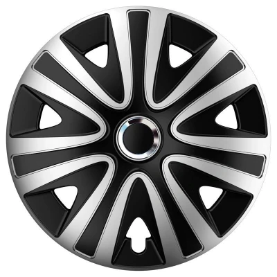 Image de AutoStyle PP 5344SB Enjoliveurs 14Pouces noir/argenté