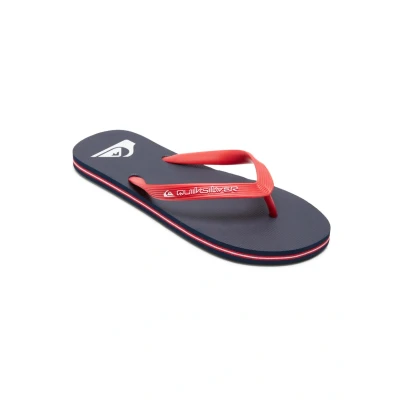 Image de Quiksilver Molokai CORE Tongs Tongs, Homme, Taille: 43, Red 1 Matière synthétique