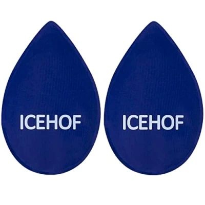 Image de ICEHOF Lot de 2 coussinets refroidissement rechange pour dents sagesse 14 cm x 9 plus après une chirurgie dentaire Pack rafraîchissant