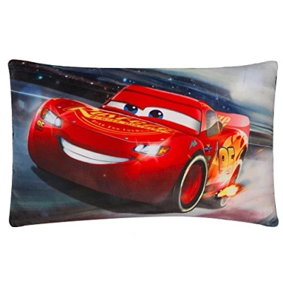 Image de Pixar Cars 2 16271 3 Coussin en Peluche avec LED lumière 40 x 26 cm, Multicolore