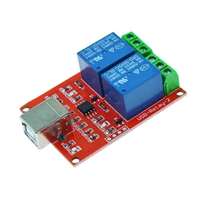 Image de Commutateur de contrôle USB 1/2/4/8 canaux 10 A PC Module relais d&#039;ordinateur programmable Contrôleur intelligent (5 V 2 canaux)