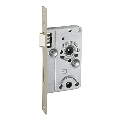 Image de ABUS Serrure encastrée pour portes de WC ES L S 55 78 24 61767, argentée