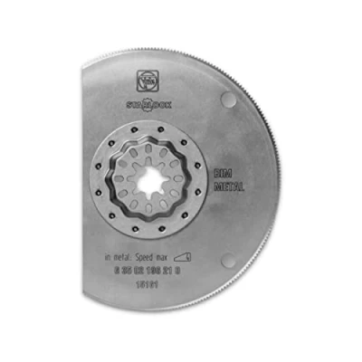 Image de FEIN 63502196210 Lame de scie HSS; segment BIM StarlockPlus Ø100x0.7mm, Accessoire, Oscillation