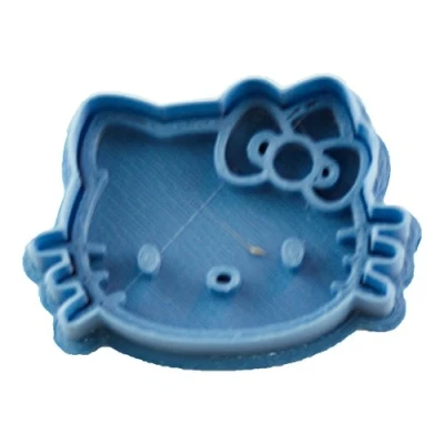 Image de Cuticuter Hello Kitty Coupe Biscuits, Bleu, 8 x 7 1,5 cm