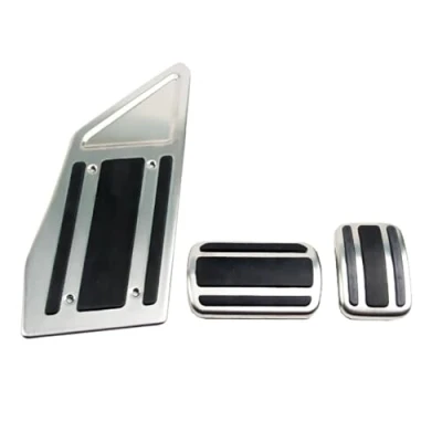 Image de Voiture Pédale Frein Pour DS 7 CROSSBACK 2018 2019 2020 Repose pieds AT/MT À Carburant Couvercle Accessoires Automobiles Couvre Pedale(AT 3PCS)