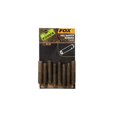 Image de Fox Edges Camo Heli Buffer Sleeve 8 pcs Matériel bas de ligne carpe