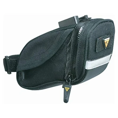 Image de Topeak Aero Wedge Pack DX Sac de Selle avec Fixation Mixte, Noir, Taille S
