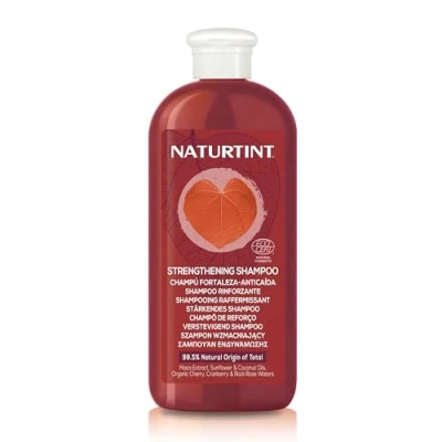 Image de Naturtint Shampooing Fortifiant Renforce/Donne de Densité Arrête la Chute des Cheveux, Eaux d&#039;Orange/Citron, 330 ml
