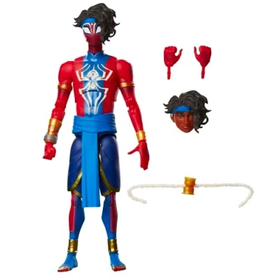 Image de Marvel Spider Man Legends Series Across The Verse, Figurine de Collection Pavitr Prabhakar 15 cm
