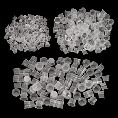Image de ATOMUS 300 gobelets Pour encre de tatouage Transparent En plastique 3 tailles pigment Jetable
