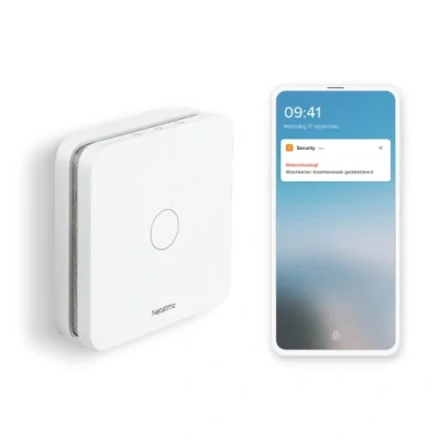 Image de Netatmo Alarme de monoxyde carbone intelligente, Blanc