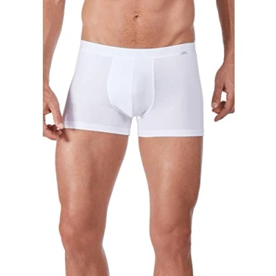Image de HUBER Marc Pant 2er Pack Shorty, Blanc, L (Lot de 2) Homme