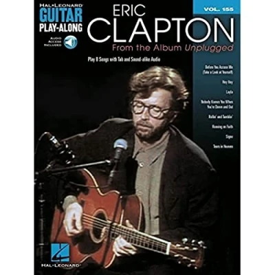 Image de Guitar Play Along Vol.155 Eric Clapton From The Album Unplugged + Cd