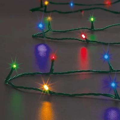 Image de FEERIC LIGHTS &amp; CHRISTMAS Éclairage de Noël décoratif 80 LED Multicolore 8 m
