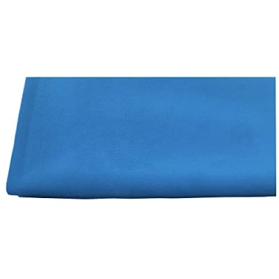 Image de KAV Foulard hijab uni élégant en mousseline de soie pour femme Turban léger cheveux Châle, bleu ciel