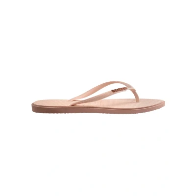 Image de Havaianas SLIM Point Tongs, Femme, Taille: 37 38, Crocus rose Matière synthétique