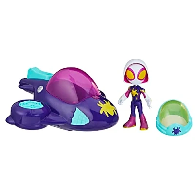 Image de Hasbro Spidey Assortiment de véhicules Web Tech Modèles Assortis, F7254