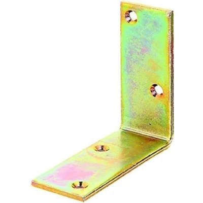 Image de Alberts 847906 Équerre de poutre large électro galvanisé, passivé à couche épaisse 100 x 40 mm kit 20