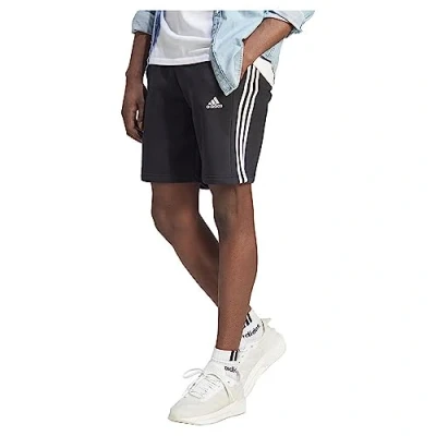 Image de adidas Men Essentials Short en Polaire à 3 Bandes Noir Taille M Tall 5,1 cm