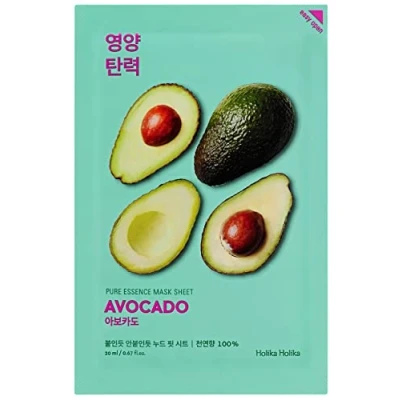 Image de Holika Pure Essence Masque Sheet Avocado 23 ml 1 Unité