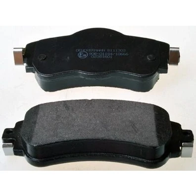 Image de DENCKERMANN B111303 Jeu de plaquettes frein Essieu avant non préparé pour indicateur d&#039;usure CITROËN: C4 II 5 portes, DS4 portes