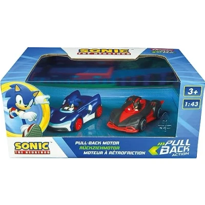 Image de Carrera P&amp;S The Hedgehog Sonic vs. Shadow Twinpack Jouet radiocommandé, 15813023, Multicolore