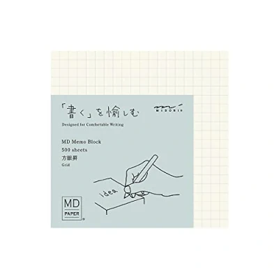Image de Bloc notes Designphil Midori MD Block Memo Graph Ruled 15286006
