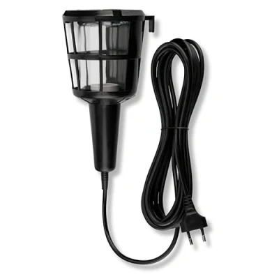 Image de REV Ritter 0090810511 Lampe de travail ISO 60 W Noir 5 m