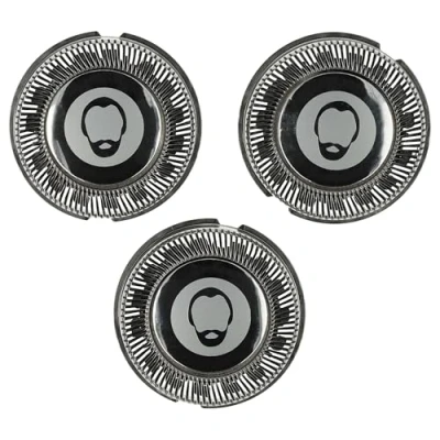Image de vhbw 3 x tête de rasoir compatible avec Philips HQ7140, HQ7160, HQ7310, HQ7310XL, HQ7320, HQ7325, HQ7340, HQ7360, HQ7380, HQ7390, PT710, PT715