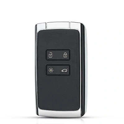 Image de Carte Rechange clé pour Renault Kadjar Megane 4 Espace 5 Clio Koleos 2 Captur Talisman Duster Smartkey Boutons