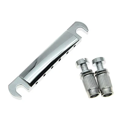 Image de LP Style Guitare Tune o Matic Cordier Barre d&#039;arrêt pour Les Paul SG Chrome