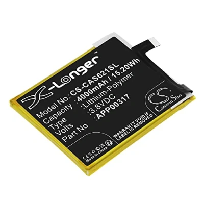 Image de TECHTEK Batteries Compatible avec [Cat] S62 Pro, remplace [Caterpillar] Pro