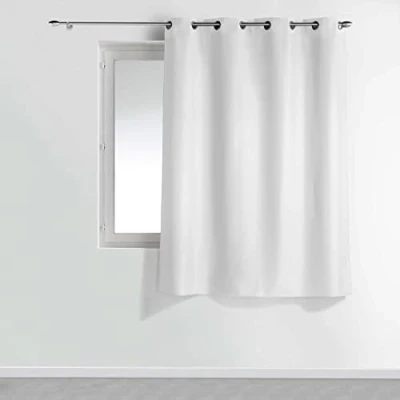 Image de Douceur d&#039;Intérieur 1609124 Rideaux, Polyester, Blanc, 140 x 180 cm