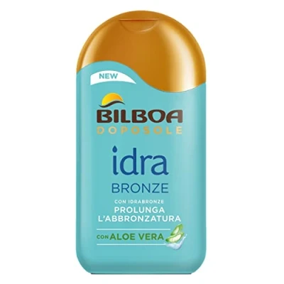 Image de Bilboa After Sole Hydra Bronze Fresh Effect Idéal pour prolonger le bronzage et adoucit la peau tous les types de 200 ml